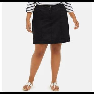 Karen Scott Women’s Black Woven Skort